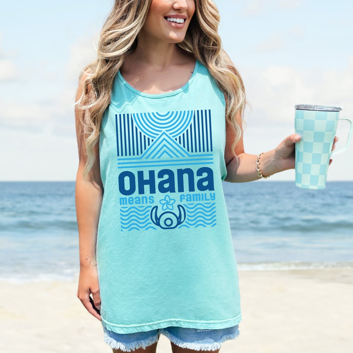 Ohana Means Family Unisex Tank Top