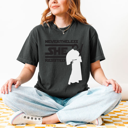 Nevertheless, She Resisted Leia Tee
