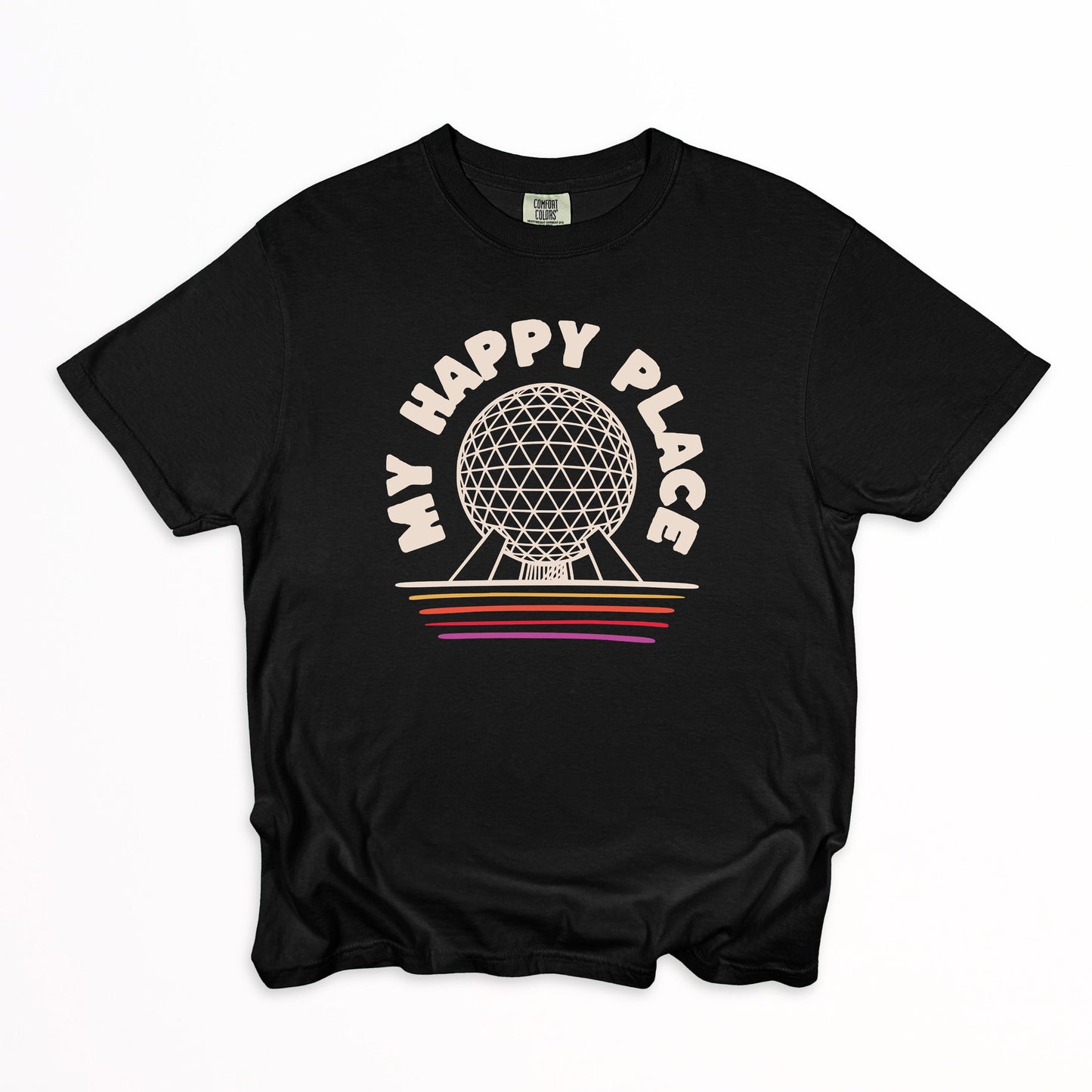 My Happy Place | Epcot Spaceship Earth Tee