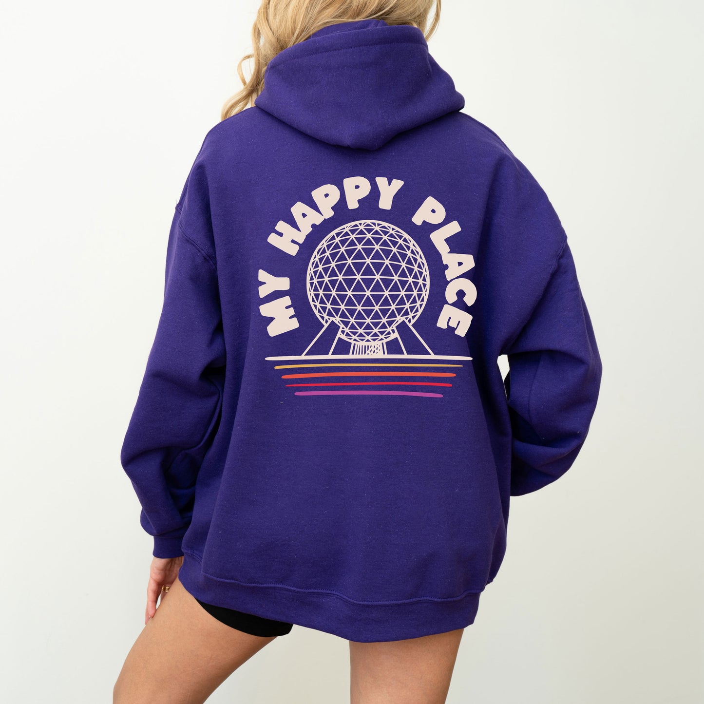 My Happy Place | Epcot Spaceship Earth Hoodie