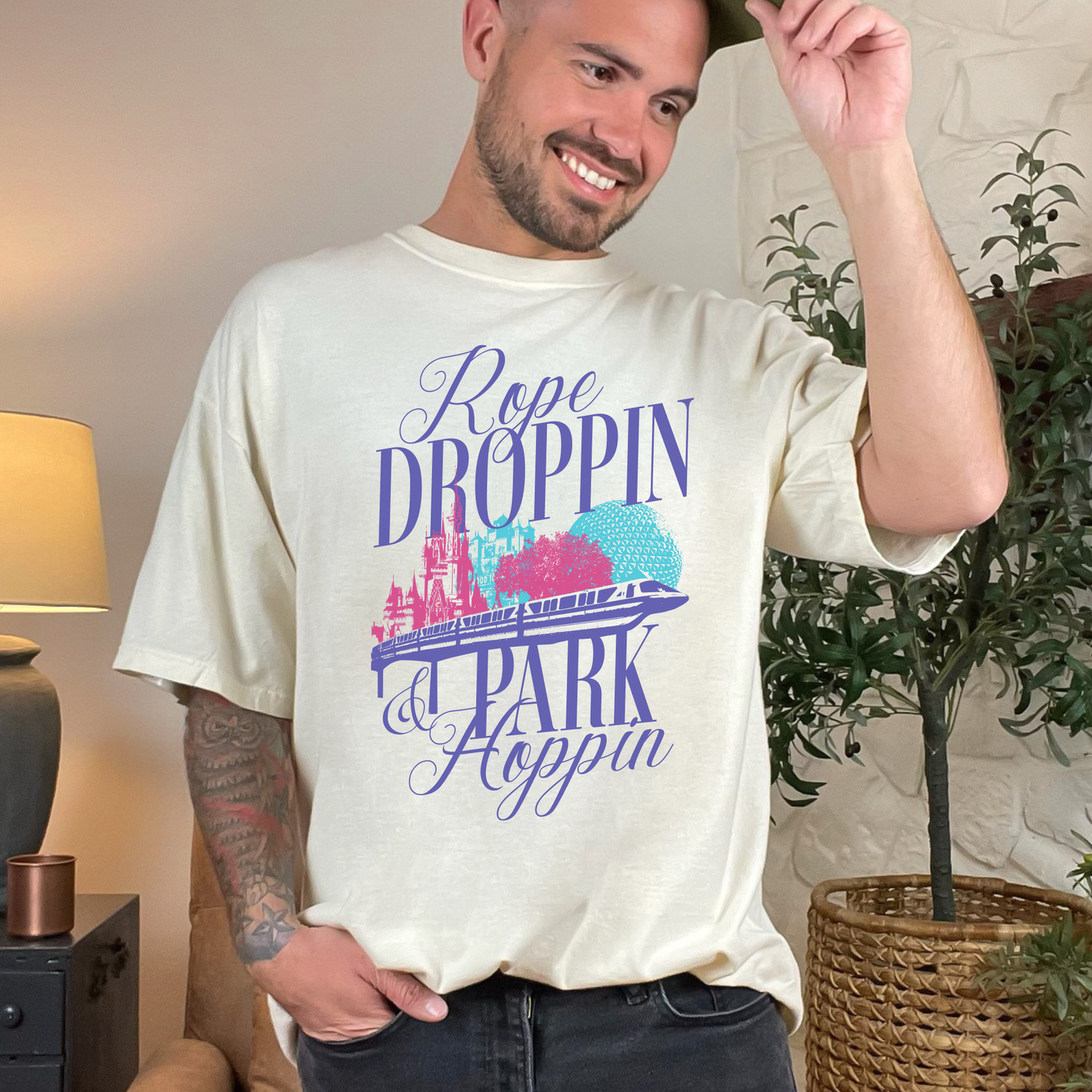 Rope Droppin & Park Hoppin Tee
