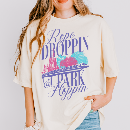 Rope Droppin & Park Hoppin Tee