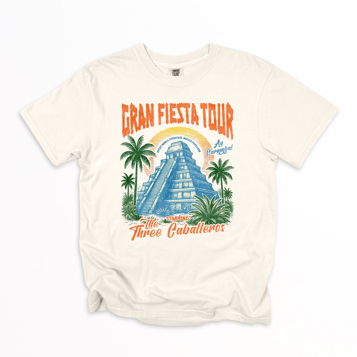 Gran Fiesta Tour Three Caballeros Mexico Pavilion Tee