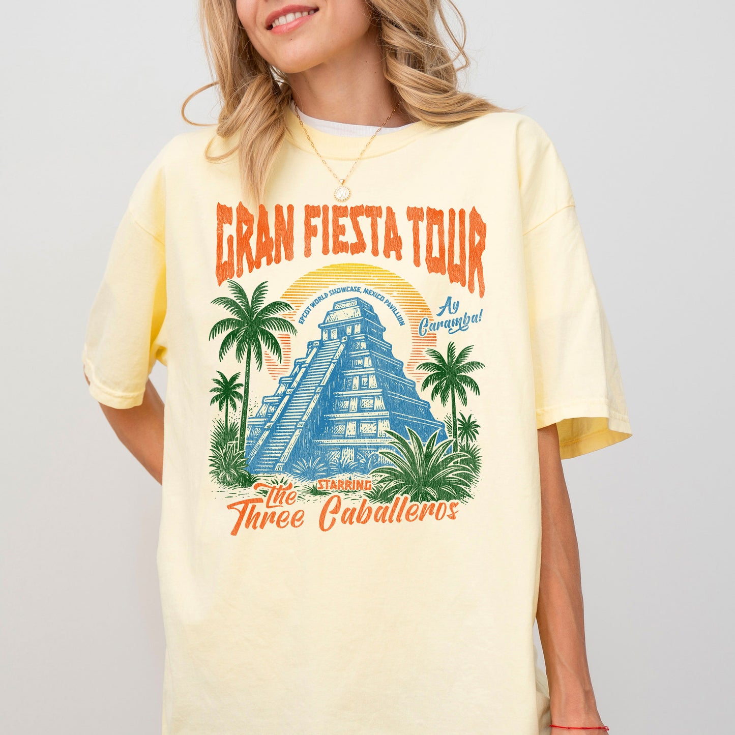 Gran Fiesta Tour Three Caballeros Mexico Pavilion Tee