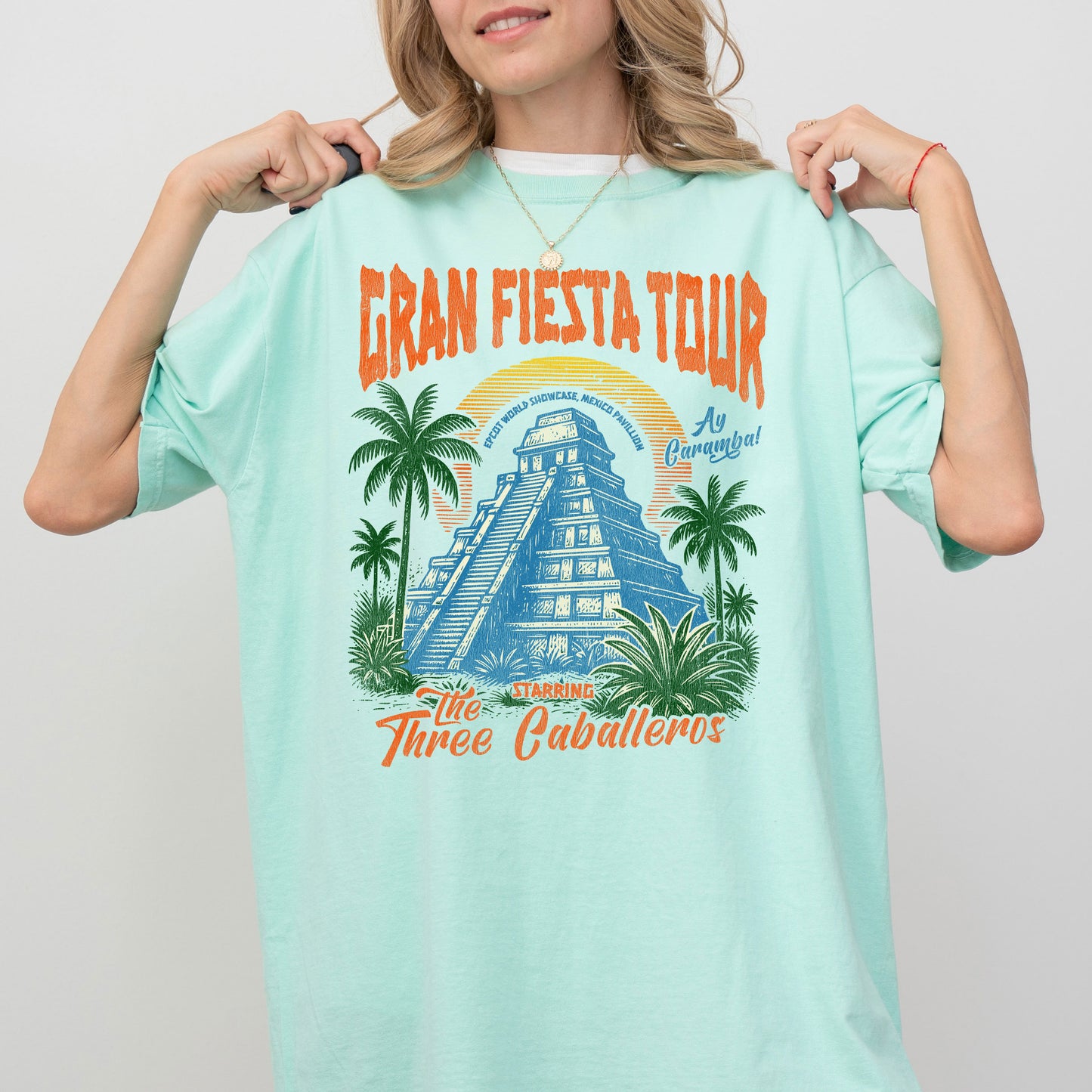 Gran Fiesta Tour Three Caballeros Mexico Pavilion Tee