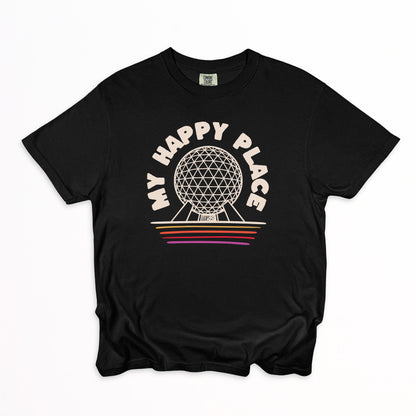My Happy Place | Epcot Spaceship Earth Tee