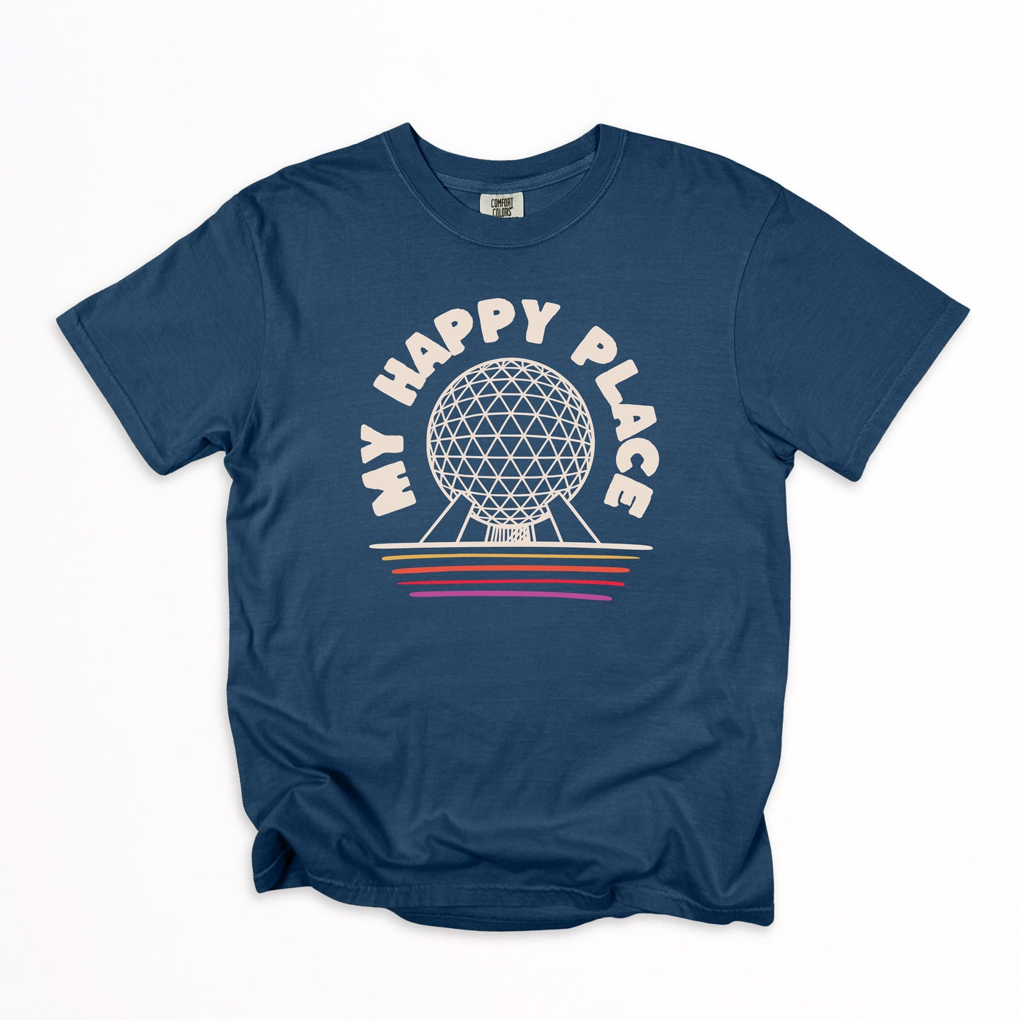 My Happy Place | Epcot Spaceship Earth Tee