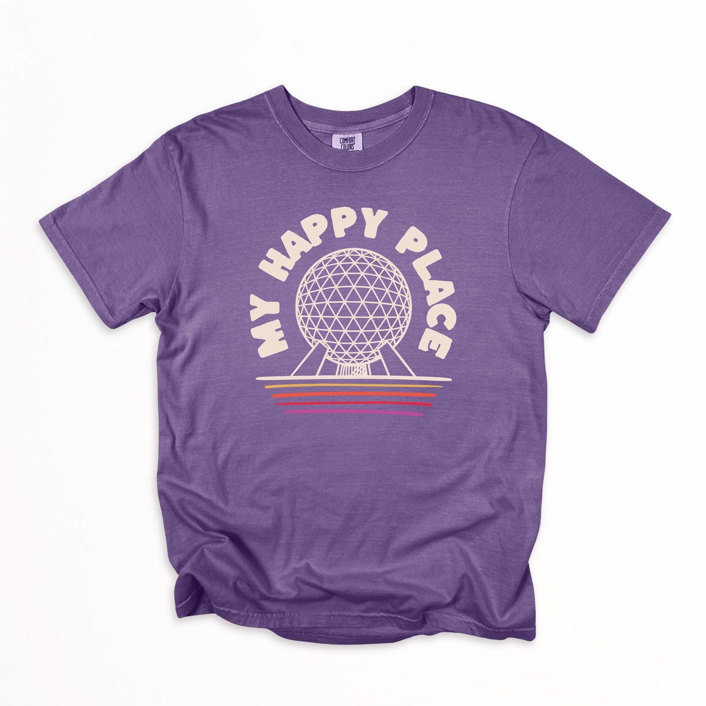 My Happy Place | Epcot Spaceship Earth Tee