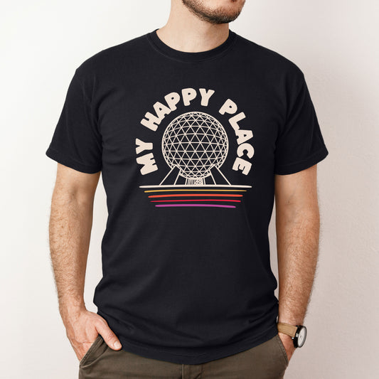 My Happy Place | Epcot Spaceship Earth Tee