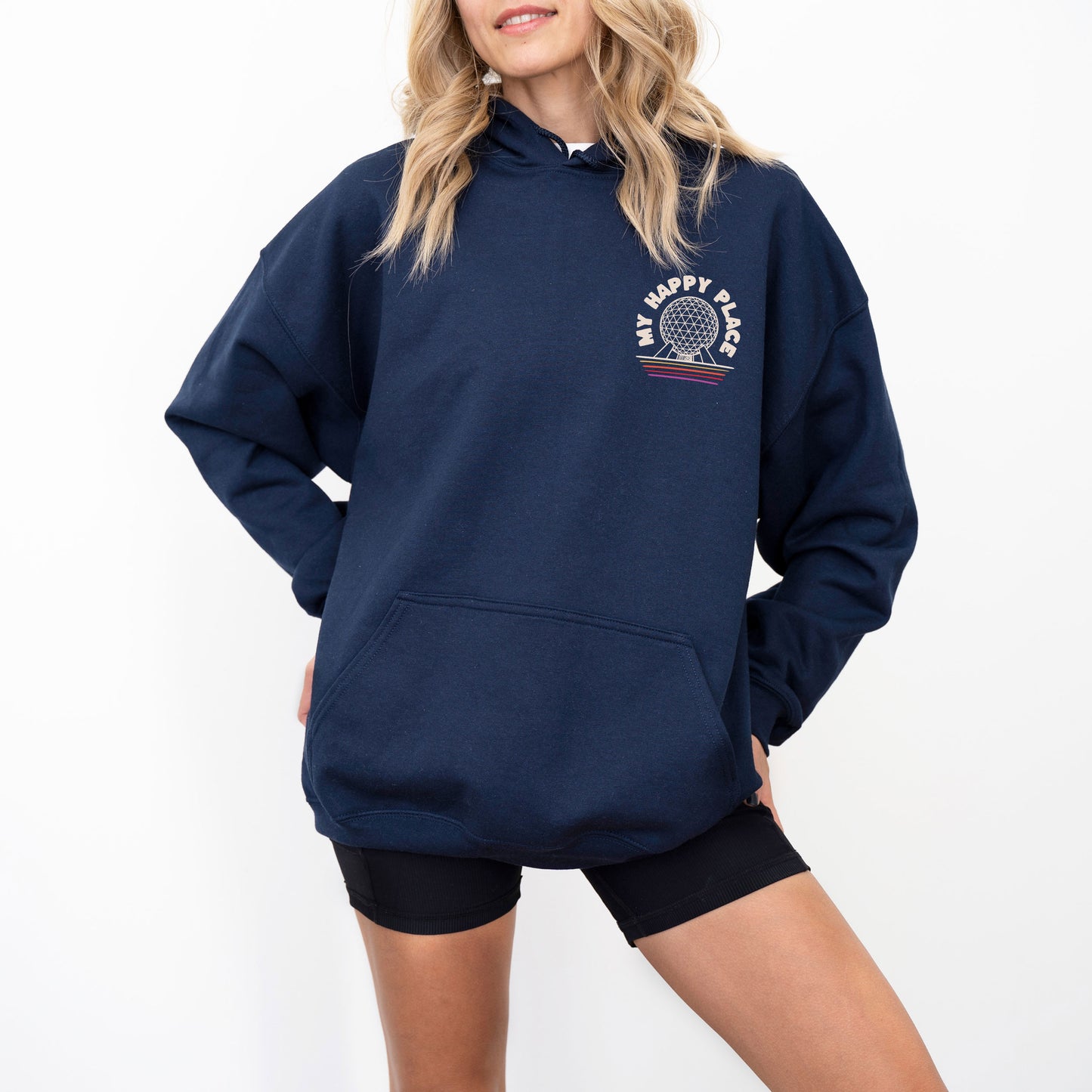 My Happy Place | Epcot Spaceship Earth Hoodie