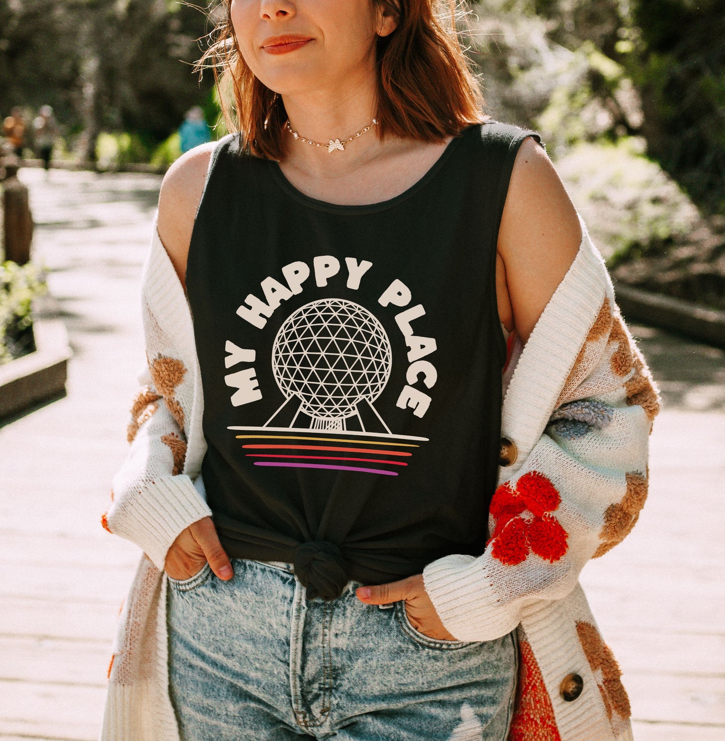 My Happy Place | Epcot Spaceship Earth Tank