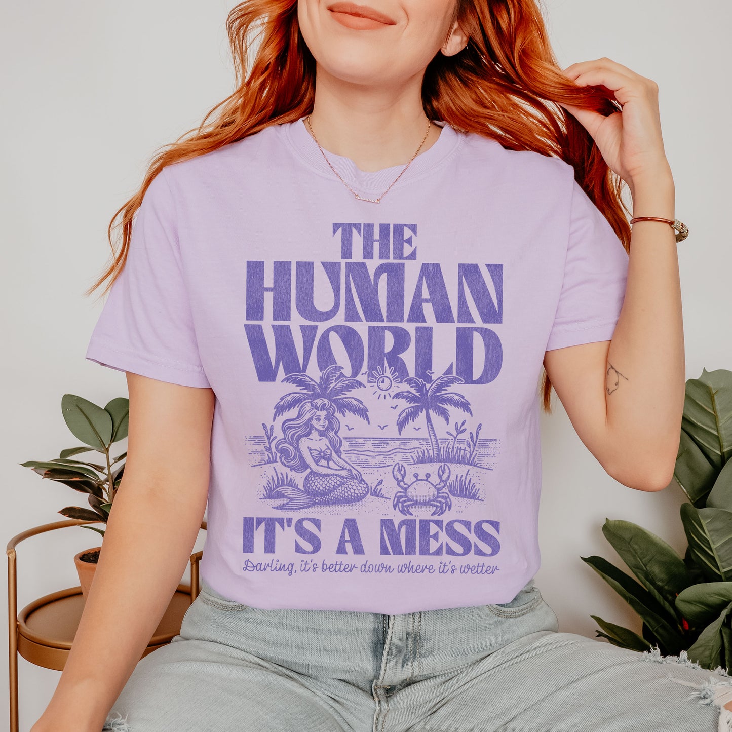 The Human World It’s a Mess Tee