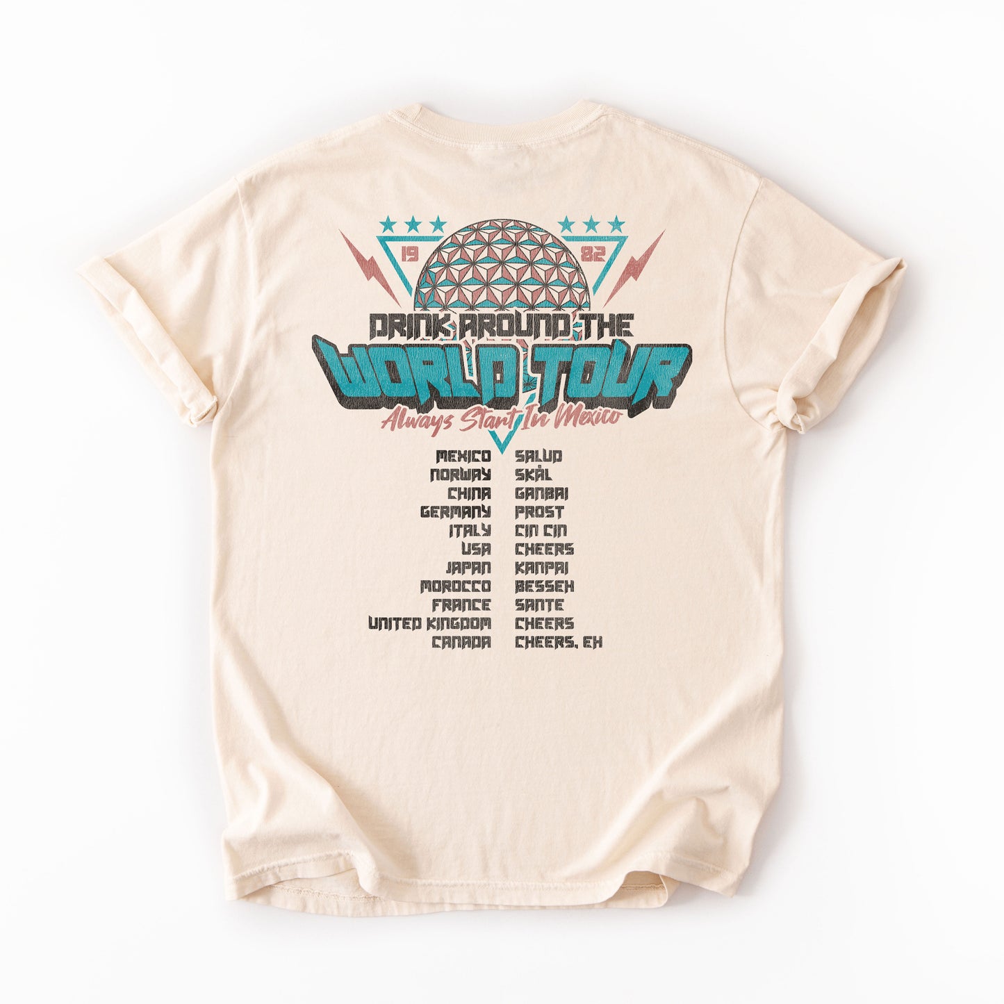 Drink Around The World Tour Tee