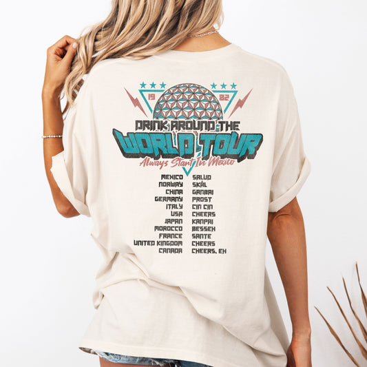 Drink Around The World Tour Tee
