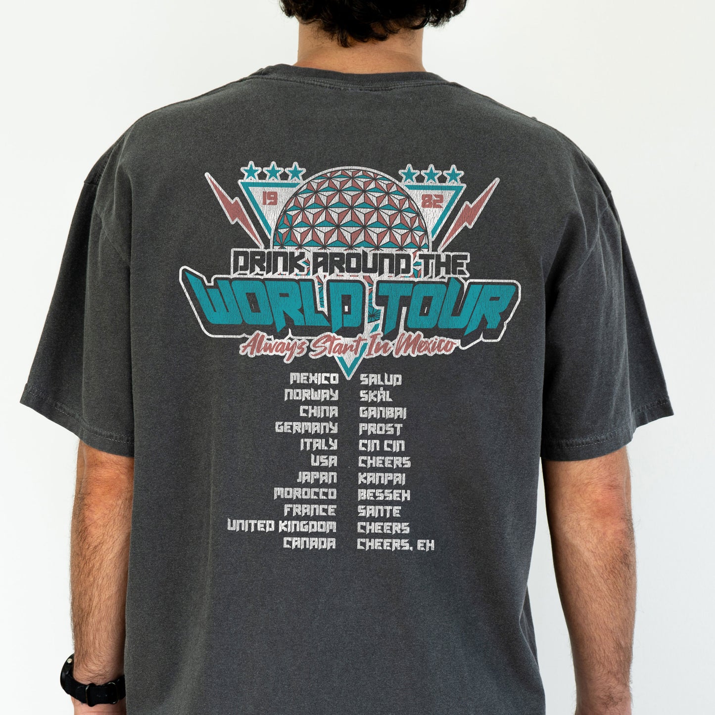 Drink Around The World Tour Tee