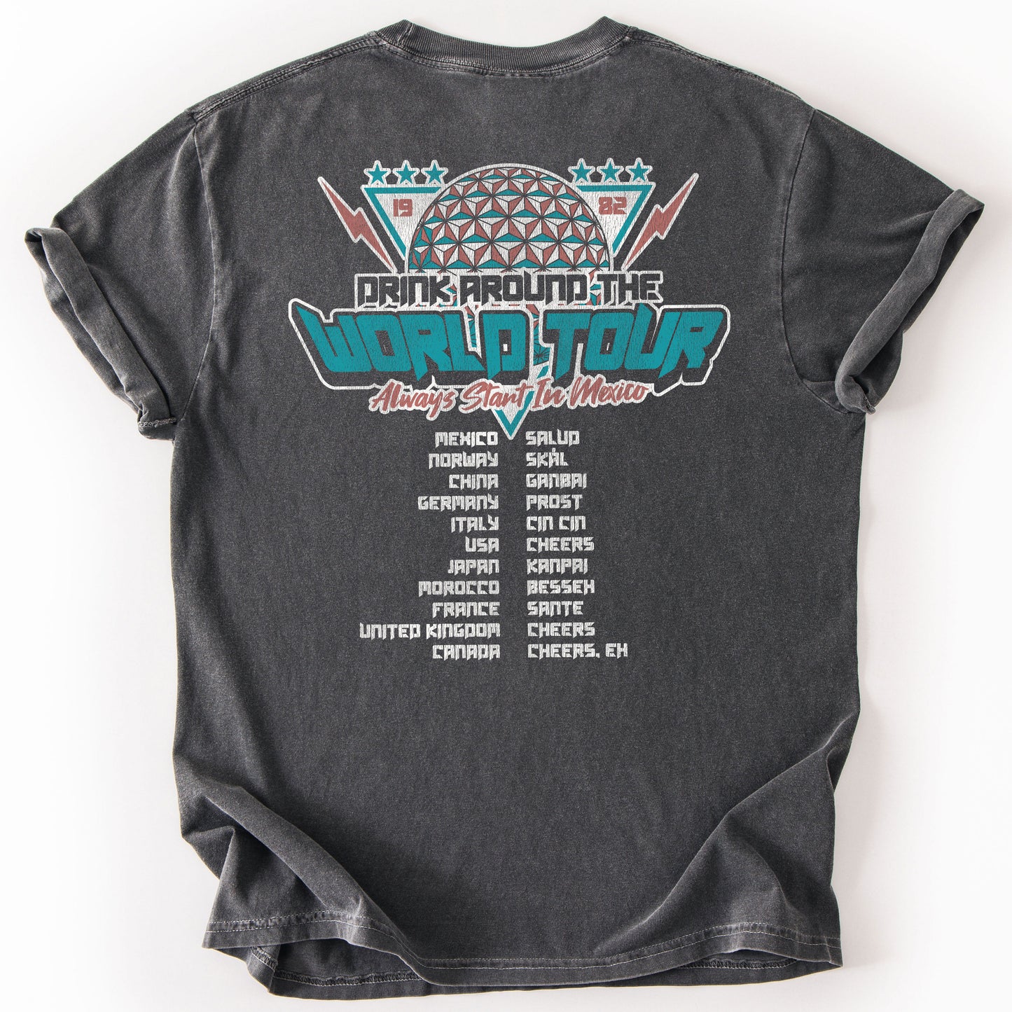 Drink Around The World Tour Tee