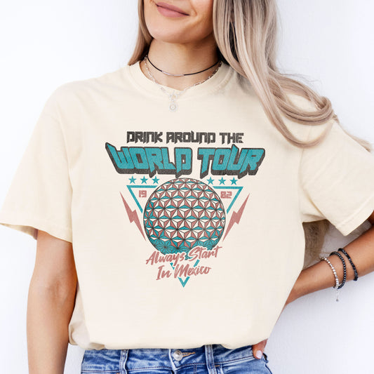 Drink Around The World Tour Tee