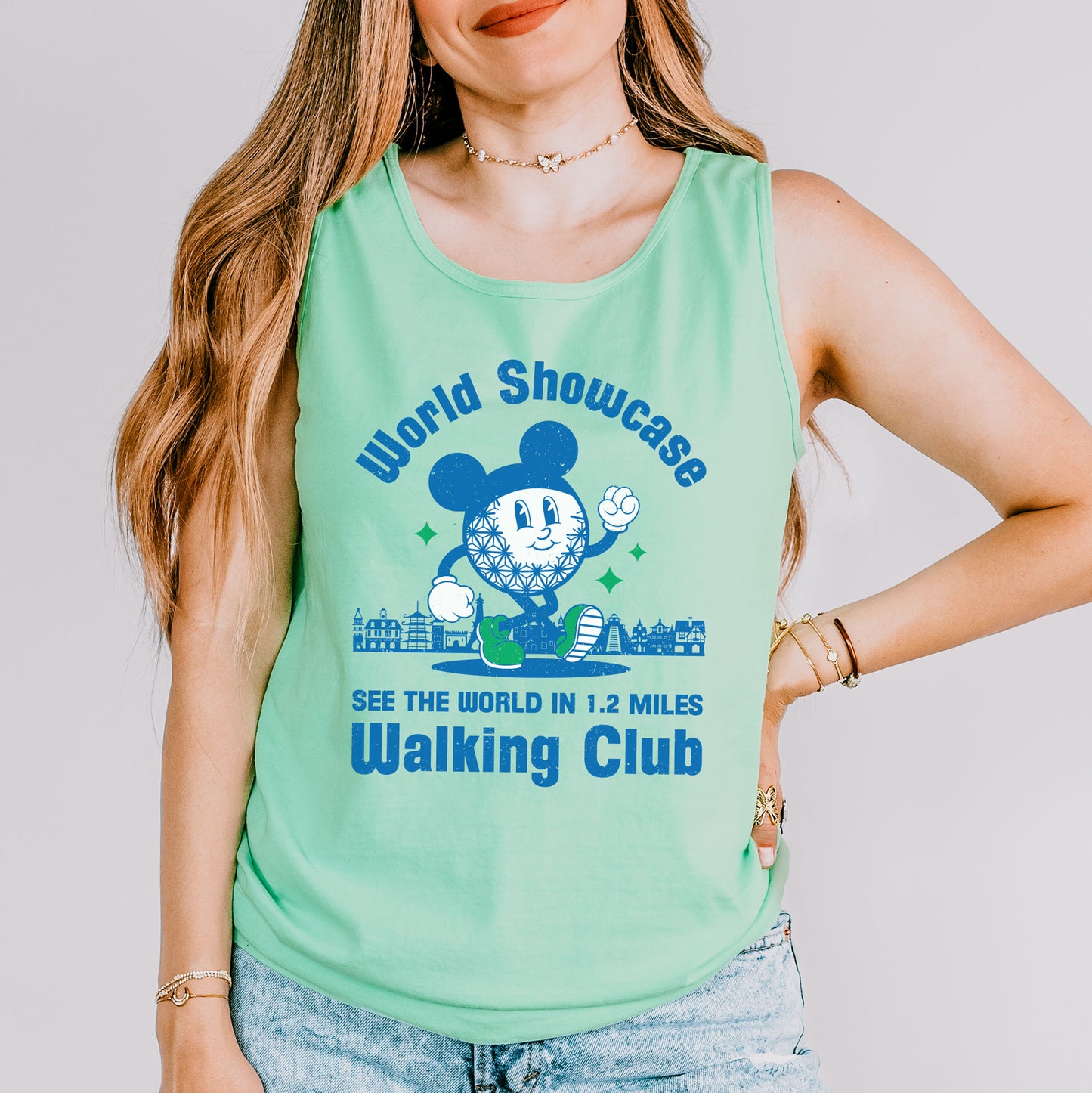 World Showcase Walking Club Tank Top